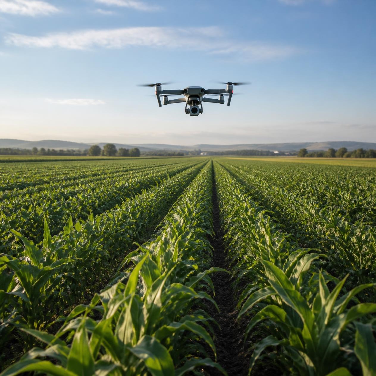 Agricultural survey drone operations
